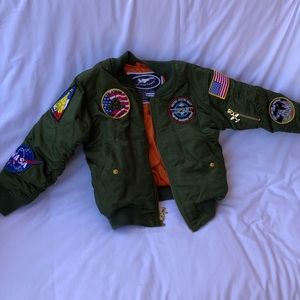 Boys aviator jacket
